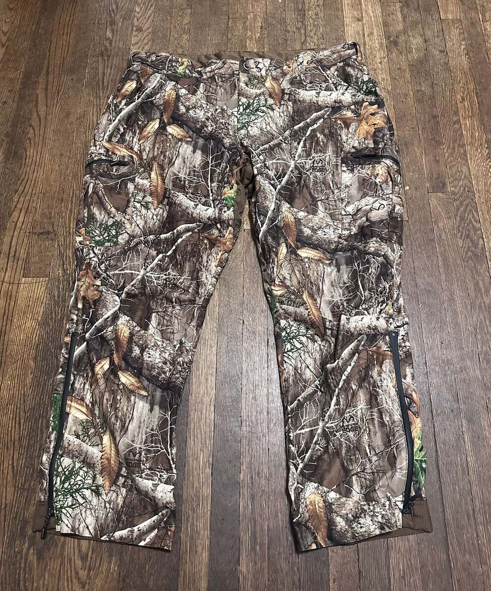 Realtree WP694 Scent Factor Waterproof Hunting Pants Realtree Edge/DarkEarth 3XL